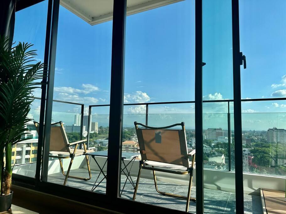 Astra Sky River High Floor,3 Bedrooms 97㎡ 山景房带浴缸 Τσιάνγκ Μάι Εξωτερικό φωτογραφία