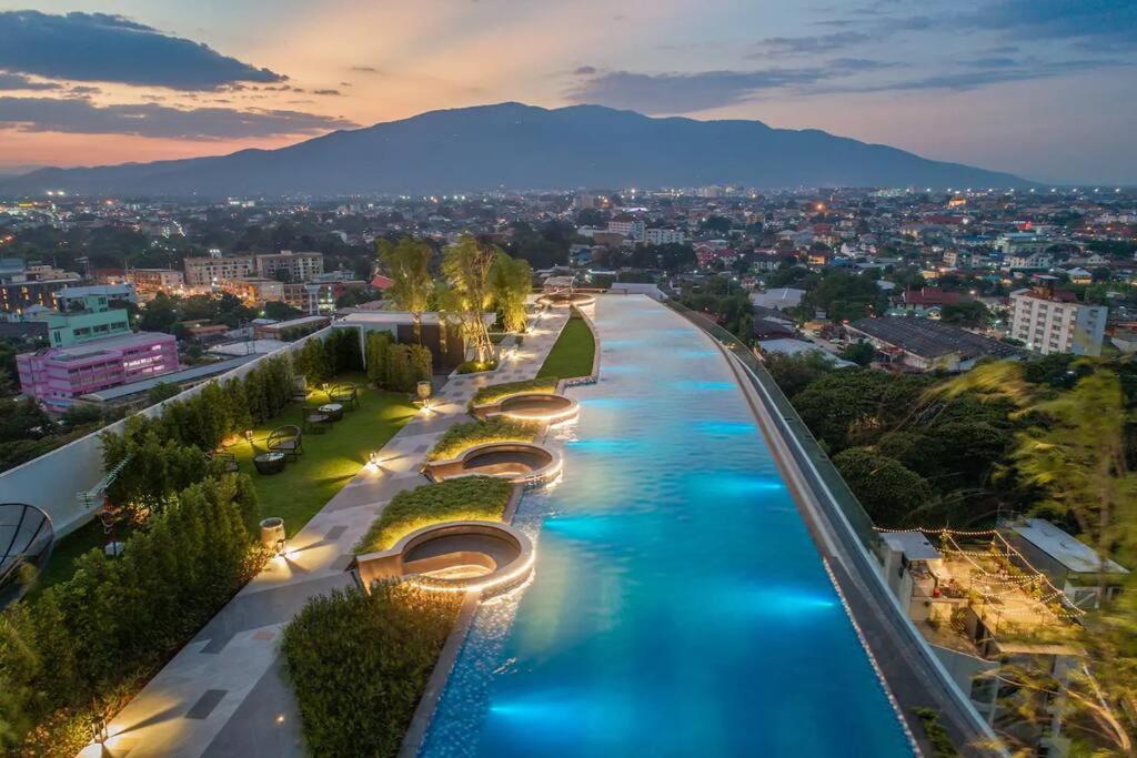 Astra Sky River High Floor,3 Bedrooms 97㎡ 山景房带浴缸 Τσιάνγκ Μάι Εξωτερικό φωτογραφία