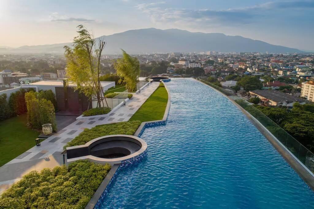 Astra Sky River High Floor,3 Bedrooms 97㎡ 山景房带浴缸 Τσιάνγκ Μάι Εξωτερικό φωτογραφία